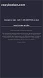 Mobile Screenshot of copybecker.com
